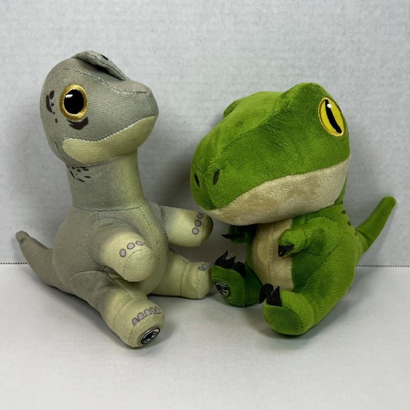 Jurassic Park World Plush Dominion Dinosaurs Licensed 2 pack - Picture 1 of 12